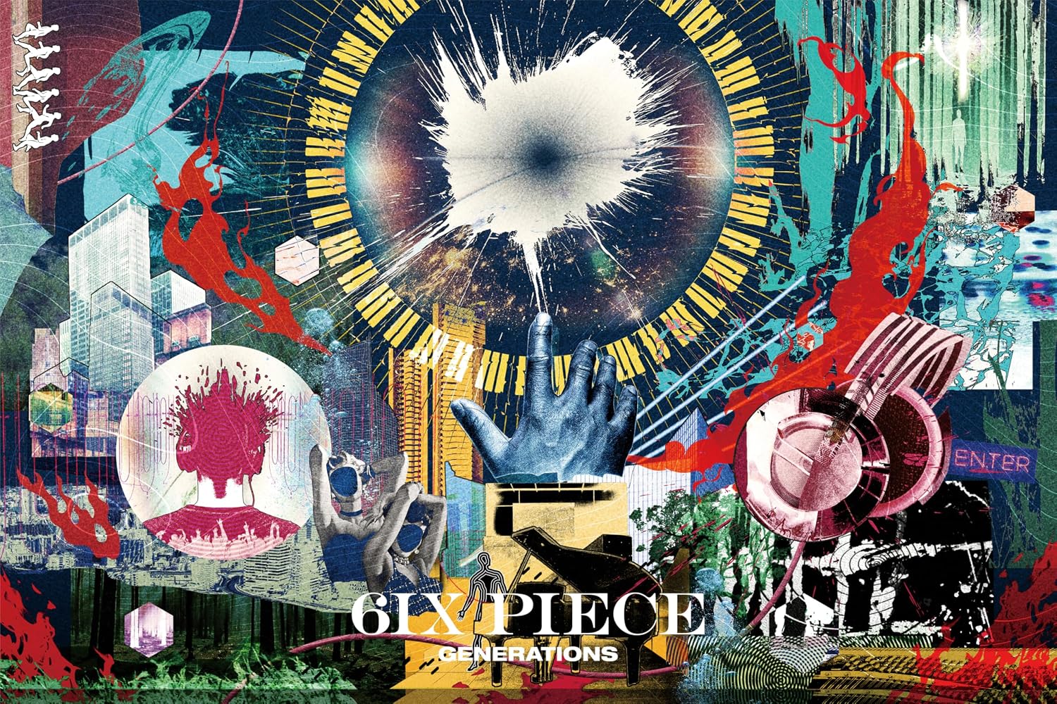 Detalle de GENERATIONS from EXILE TRIBE「6IX PIECE」アルバム+Blu-ray Disc、楽曲別映像収録