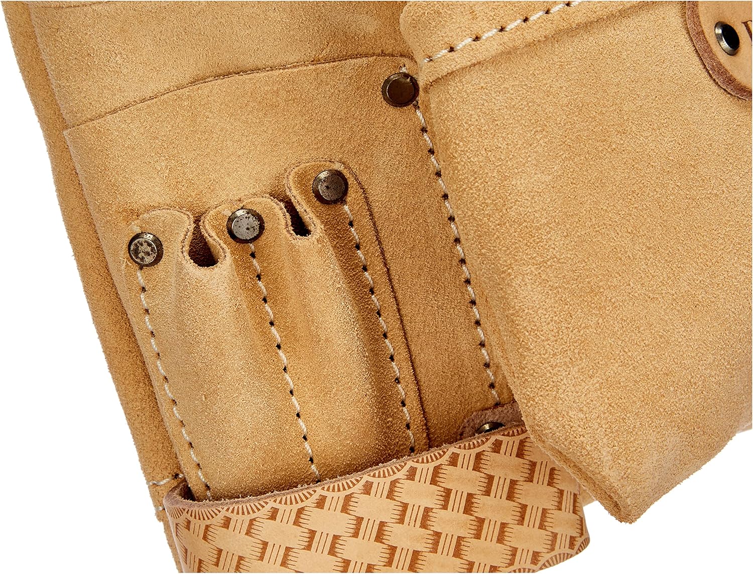 Thumbnail 5 de Blinky 40570-30 Denver borsa da carpentiere in vera pelle, 6 tasche