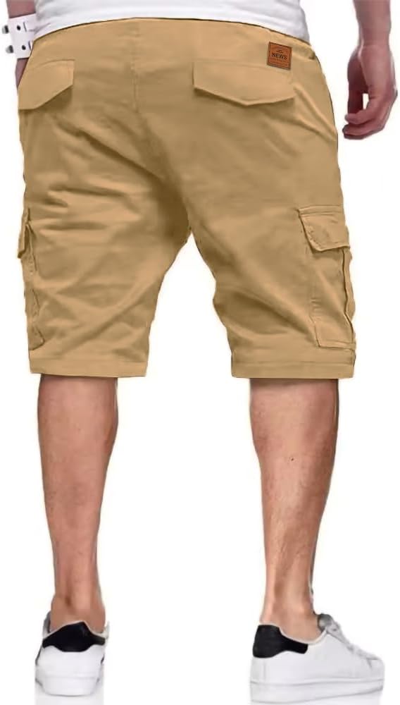 Detalle 2 de ZOXOZ cargoshort voor heren, chino-casual bermuda met 6 zakken