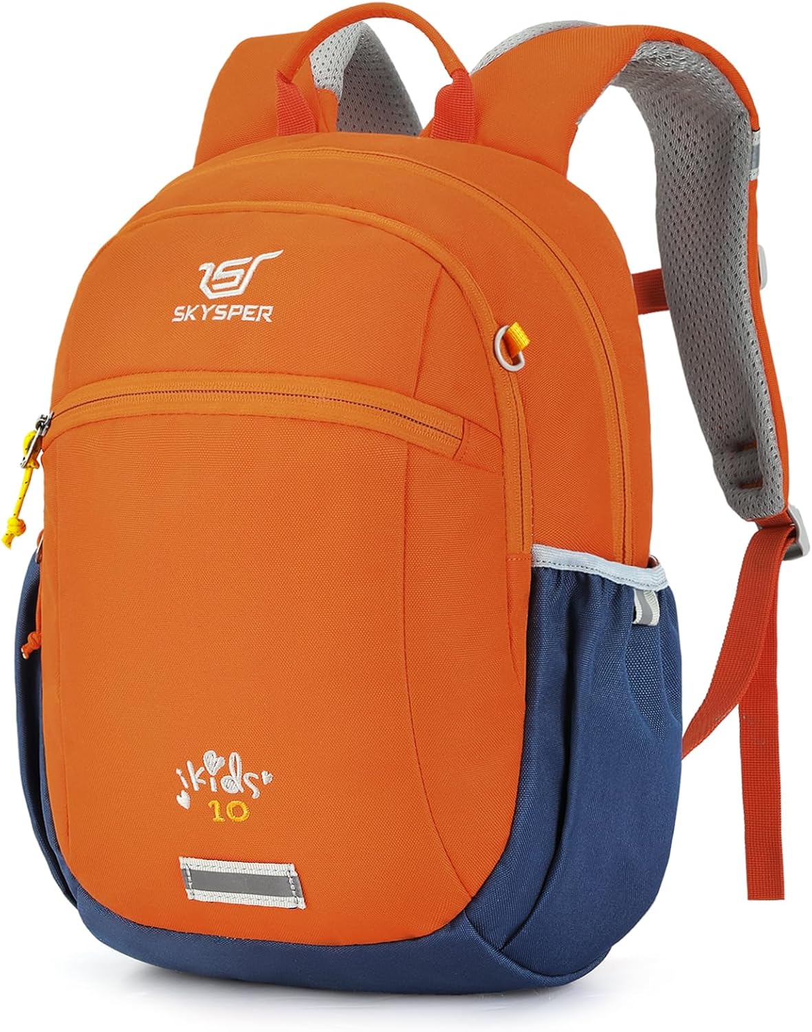 Detalle de SKYSPER Kinderrucksack 10L – robuster Wanderrucksack mit Brustgurt für Jungen & Mädchen
