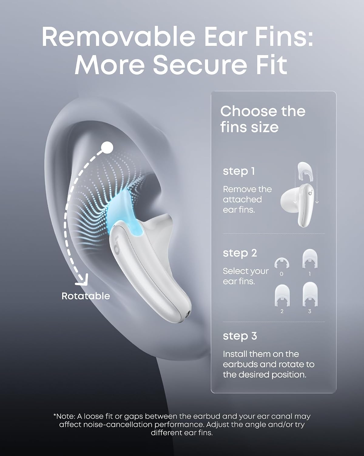 Thumbnail 6 de soundcore by Anker Liberty Buds D1200 Wireless Earbuds with Adaptive ANC and Translation