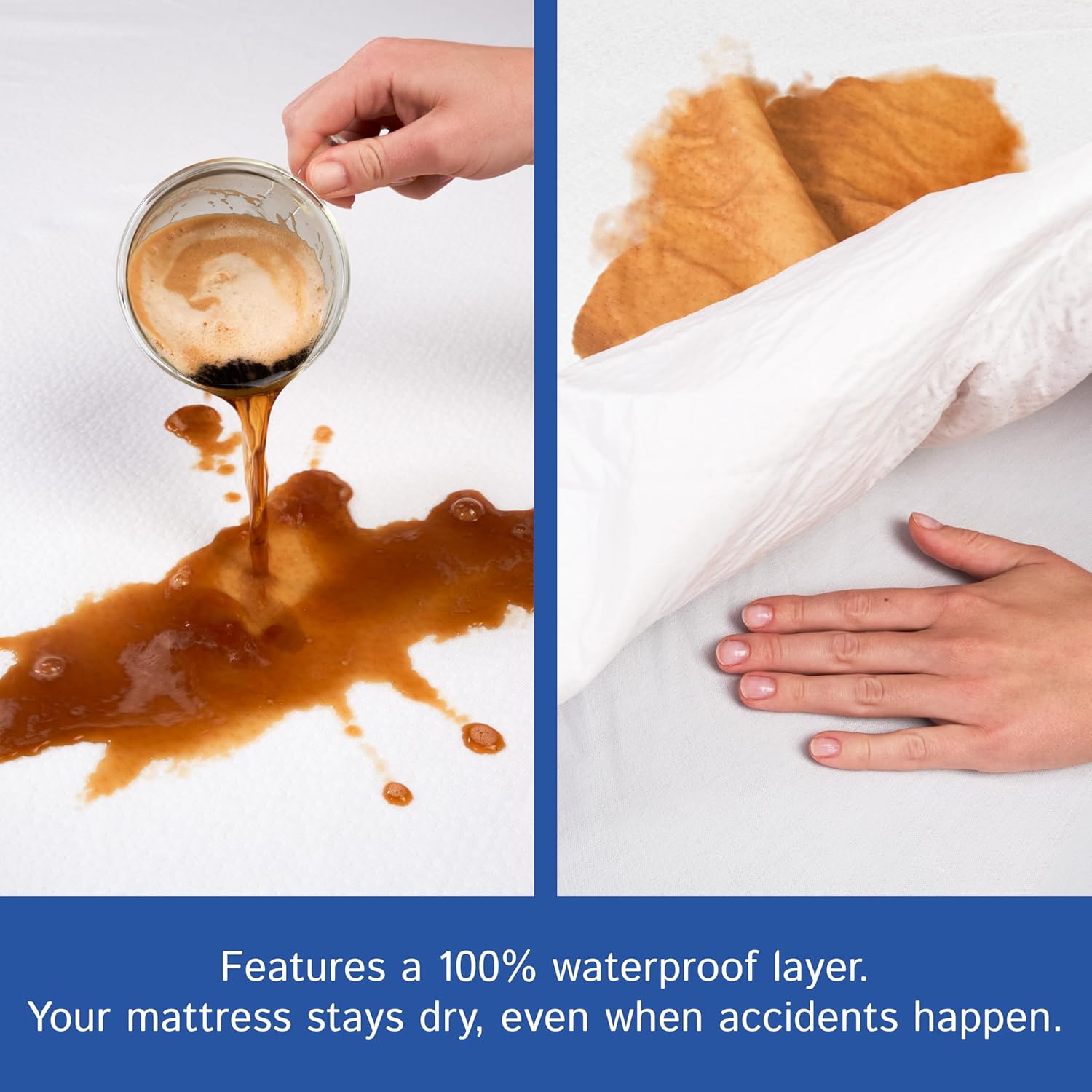 Thumbnail 2 de Twin Size Zippered Bed Bug Mattress Protector Waterproof Encasement