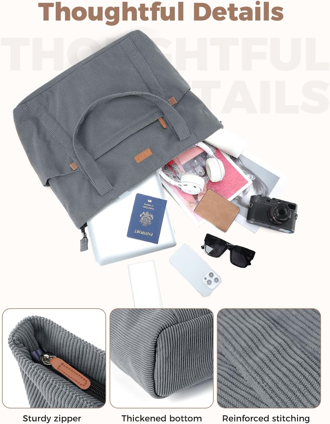 Detalle 2 de Lekespring Cord Tasche für 15,6 Zoll Laptop