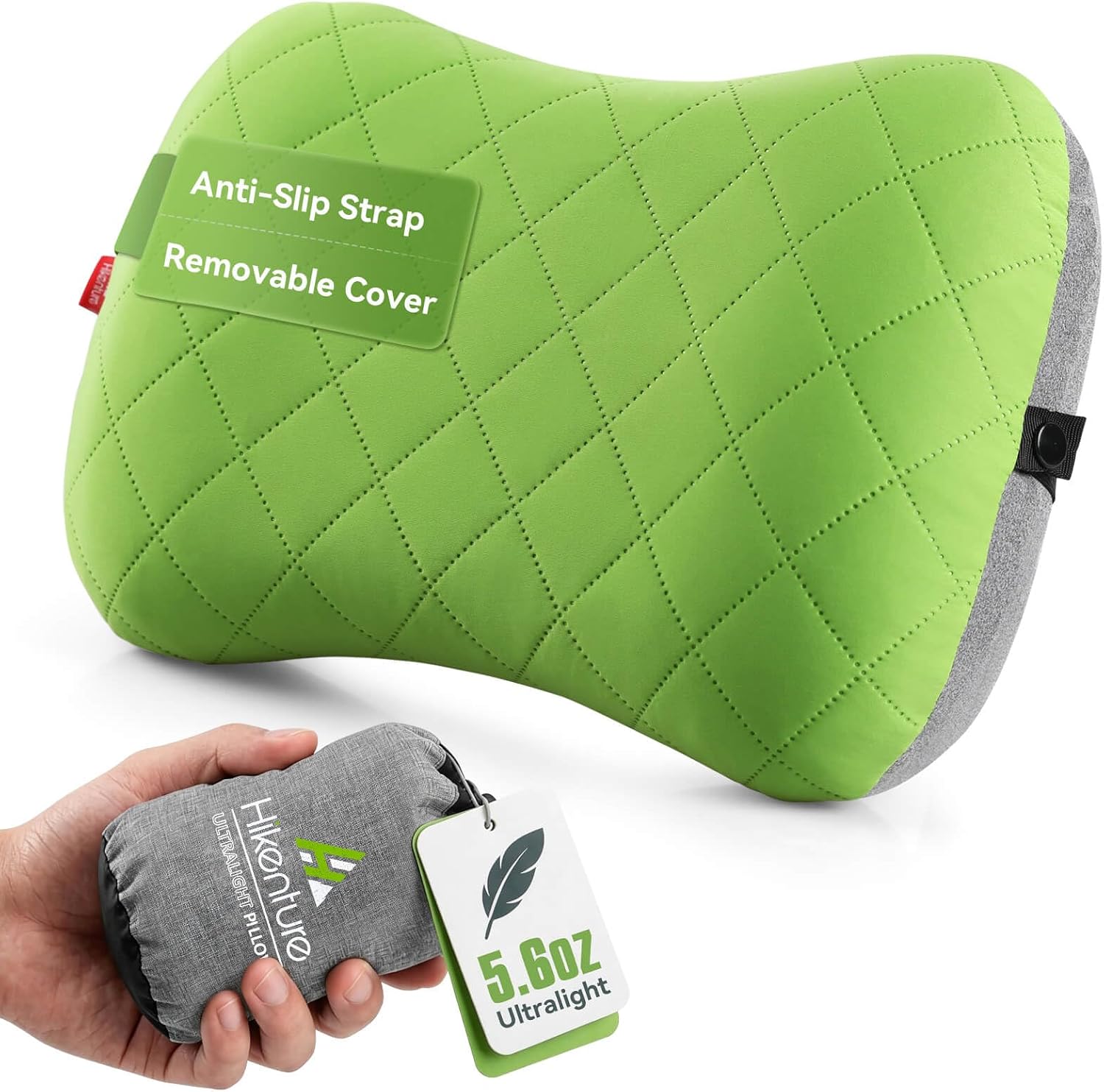 Detalle de Hikenture Camping Pillow with 1-click valve