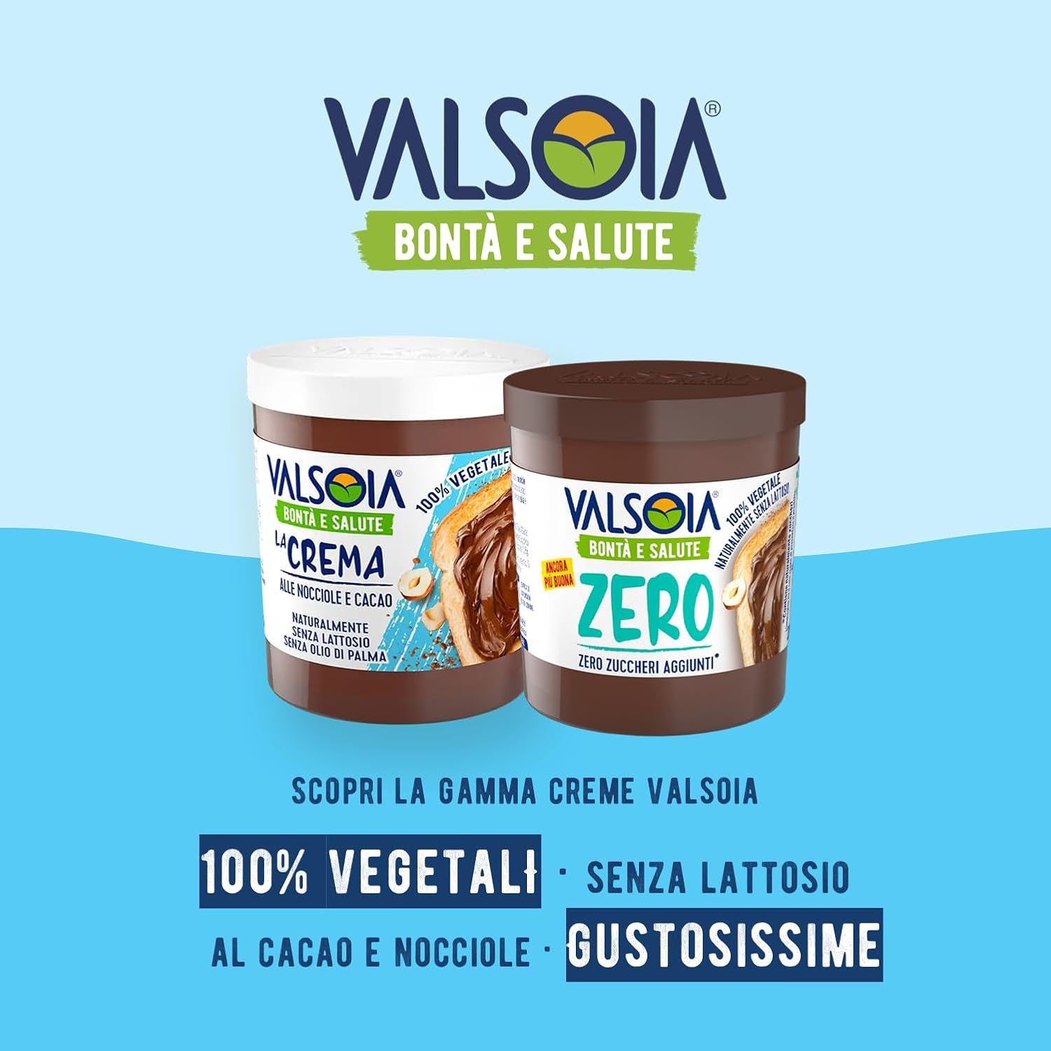 Thumbnail 6 de Valsoia Crema Vegetale Nocciole 200 g 🍫