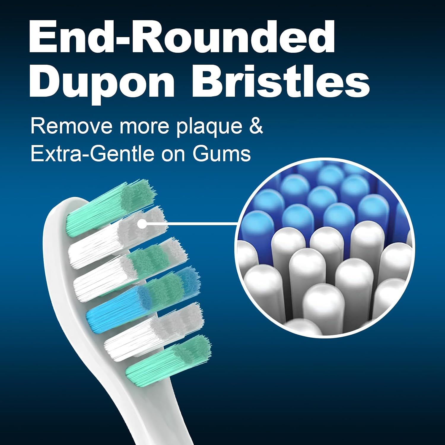 Thumbnail 4 de MRYUESG Replacement Toothbrush Heads 10 Pack 🪥