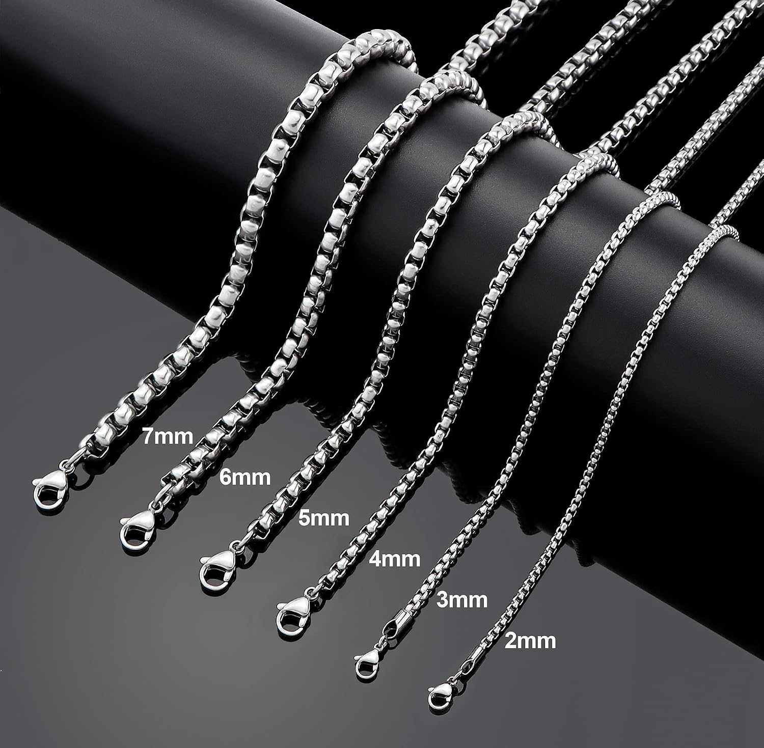 Detalle de Giftall Stainless Steel Chain Necklace