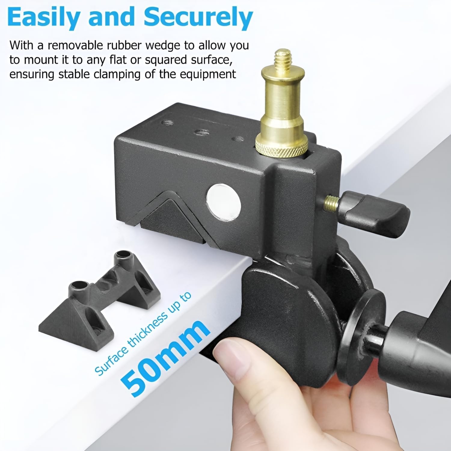 Detalle de Super Clamp 1/4 and 3/8 thread stud