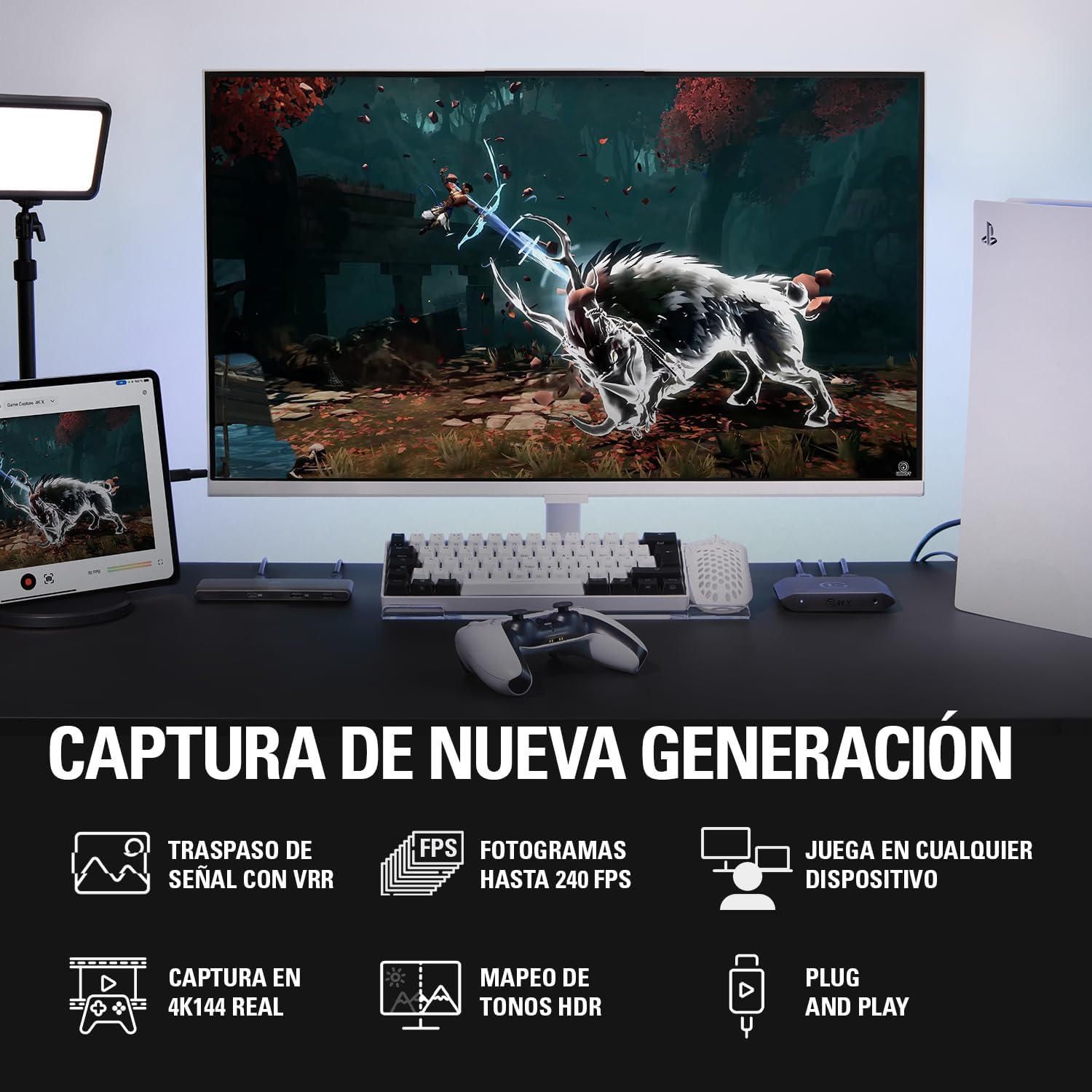 Detalle 2 de Elgato 4K X captura 4K144 para streaming