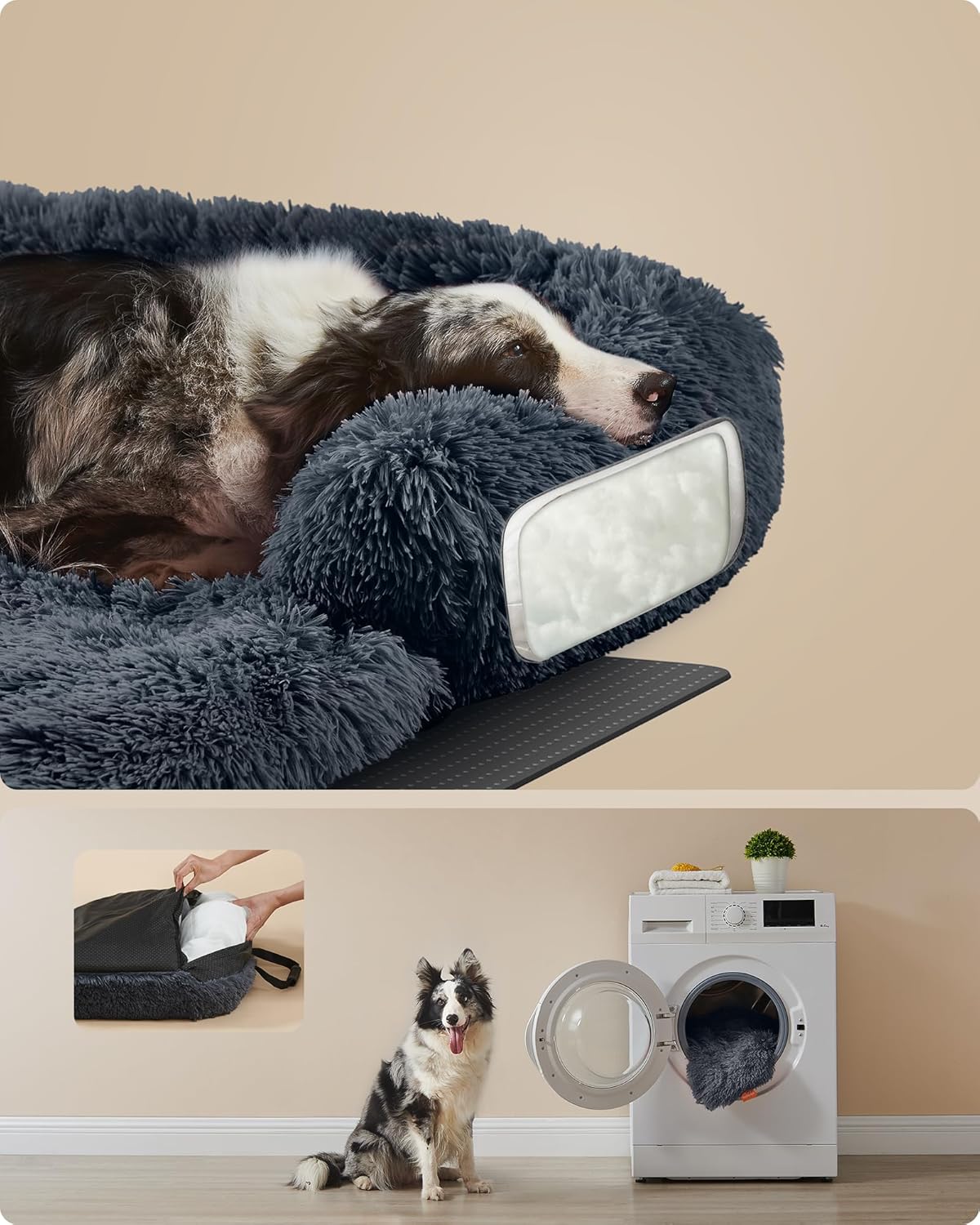 Thumbnail 2 de Feandrea FluffyHug XL Dog Sofa Bed