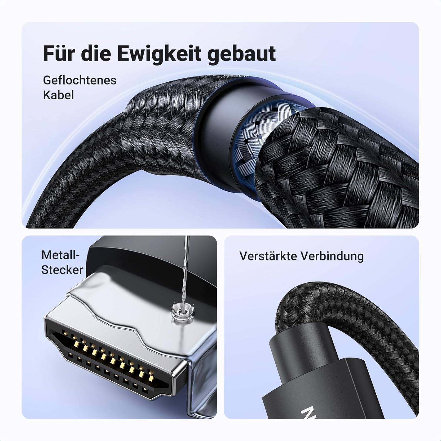 Thumbnail 4 de UGREEN HDMI 2.1 Kabel 2 m — 48 Gbit/s