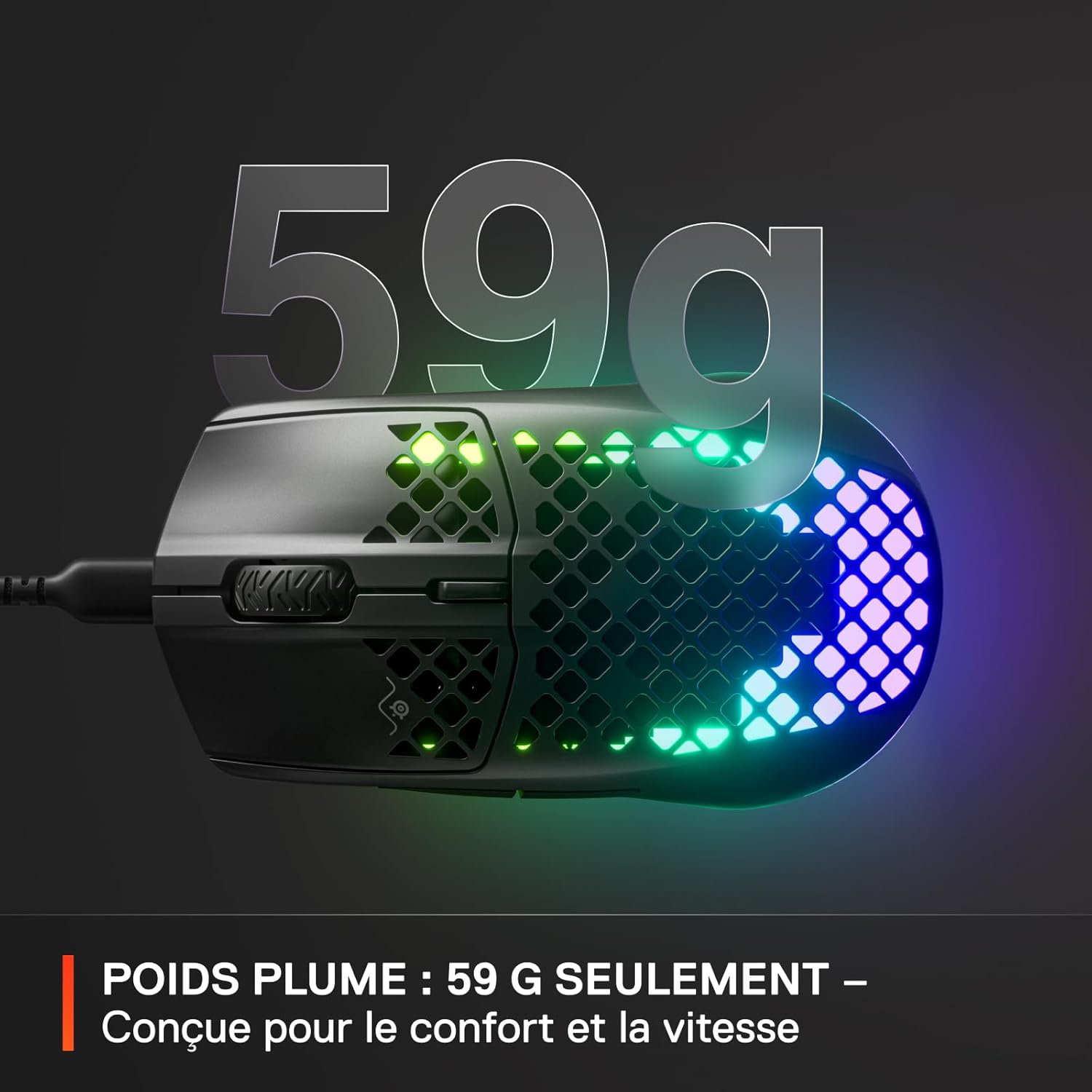 Thumbnail 3 de SteelSeries Aerox 3 Souris gaming ultralégère