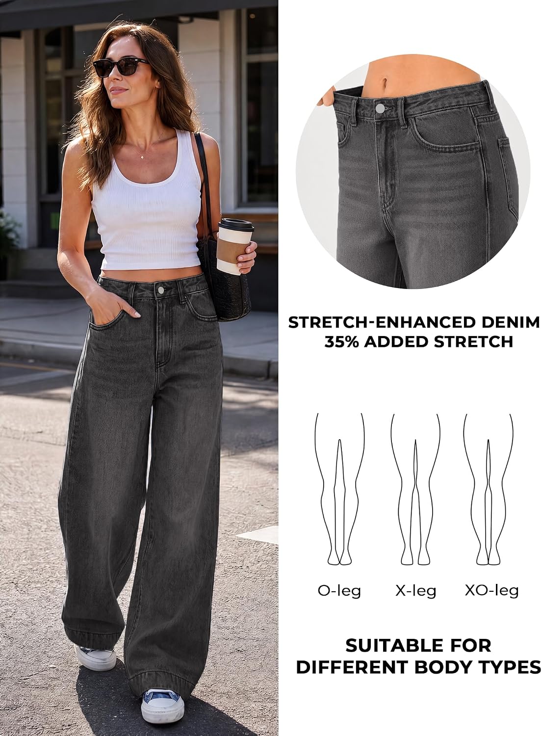 Thumbnail 5 de EMMIOL 2026 Wide Leg Jeans 2026