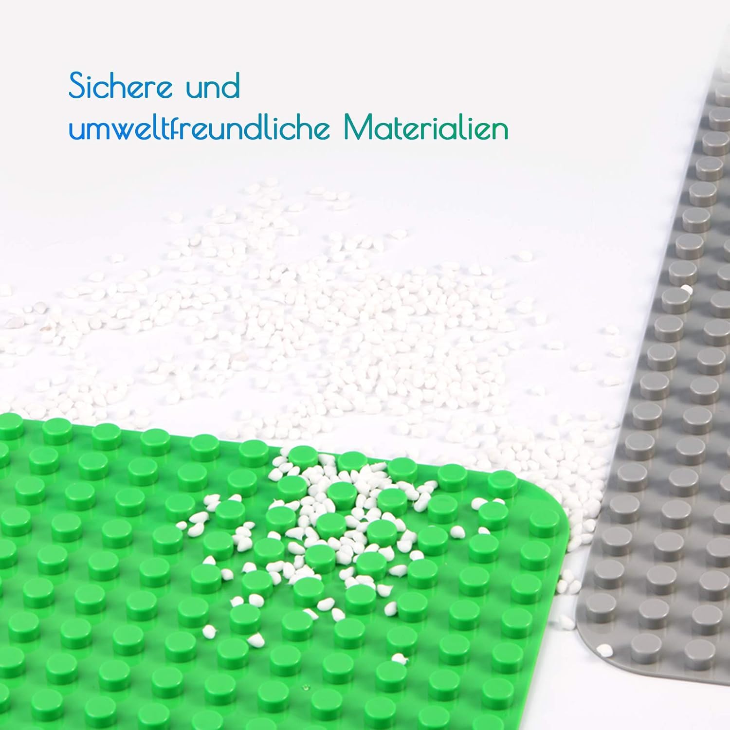 Thumbnail 4 de Celawork Große Bauplatte – 38 × 38 cm, kompatibel mit Duplo und vielen Markenbausteinen