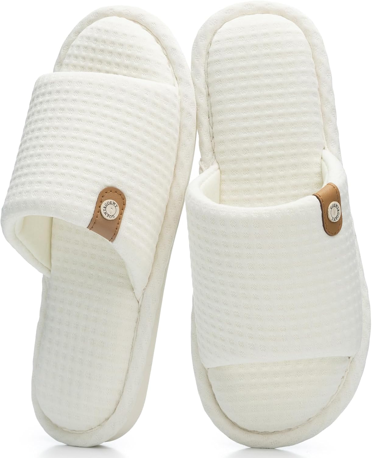 Detalle de GOEWY Open-Toe Slippers with Memory Foam