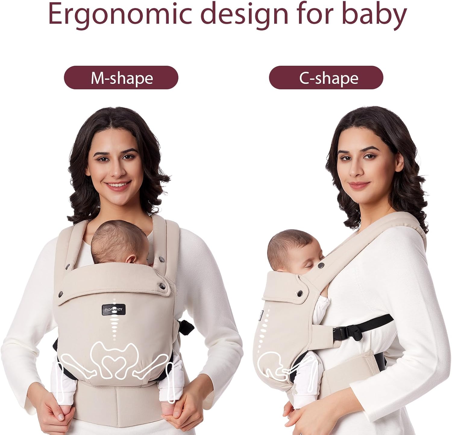 Thumbnail 1 de Momcozy PureHug baby carrier 3–24 months