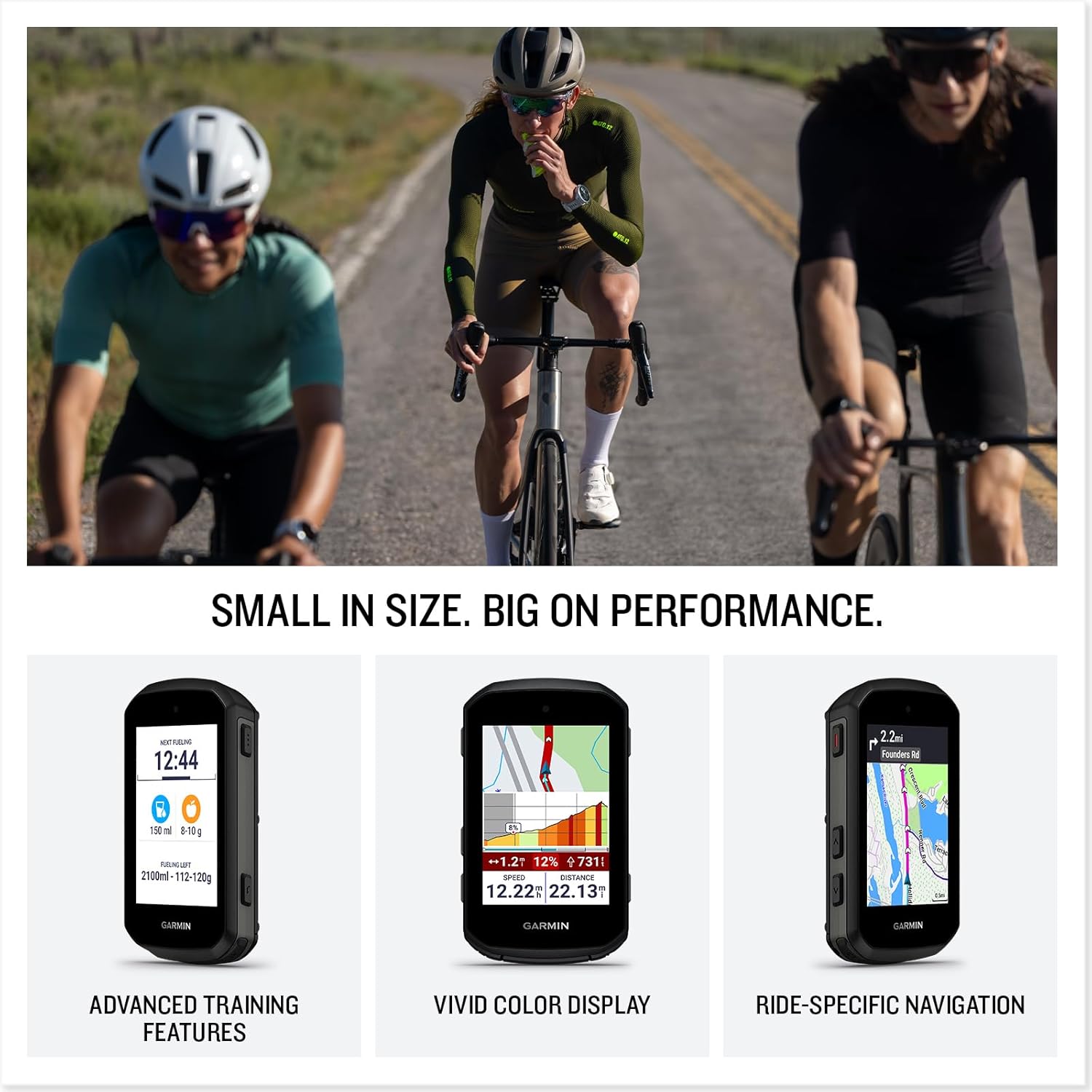 Thumbnail 1 de Garmin Edge 850: Compact GPS Cycling Computer with Vivid Color Touchscreen