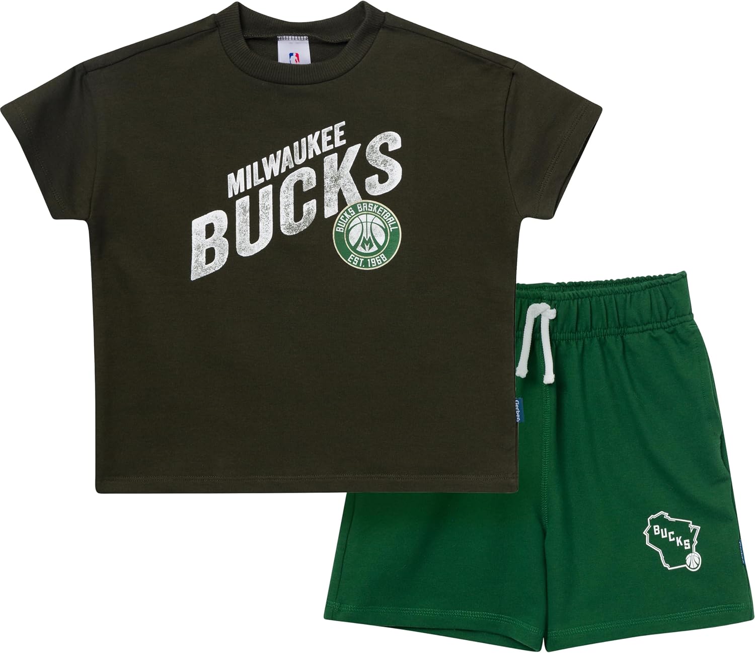 Thumbnail 6 de Gerber Baby Boys’ NBA Team T‑Shirt & Shorts Set