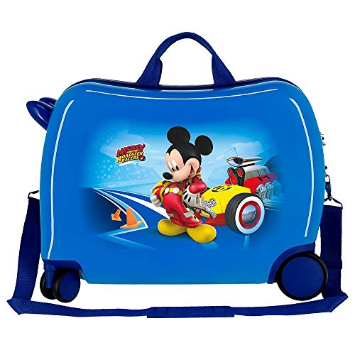 Detalle de Disney Lets Roll Mickey Maleta infantil 39L 3 kg