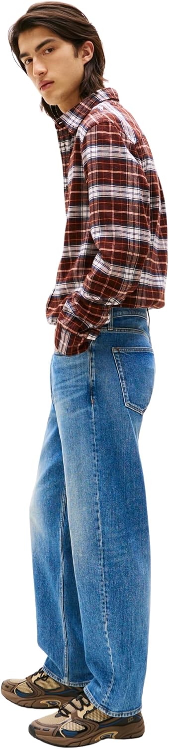 Detalle de Tommy Jeans Men's Sonny Regular Tapered Jeans (Bi0134)