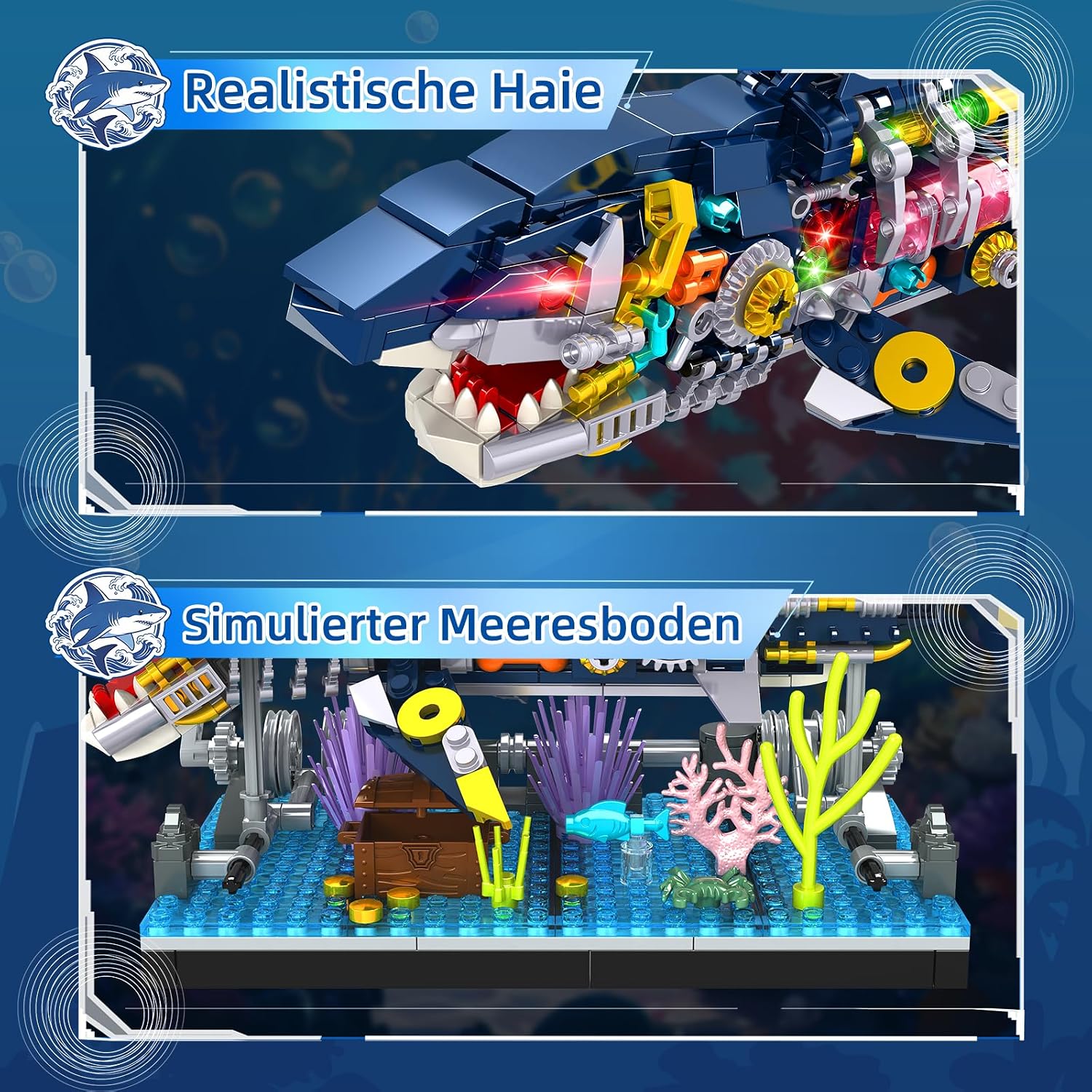 Detalle 2 de Kiothdre Hai Bausatz Semi Mechanisch