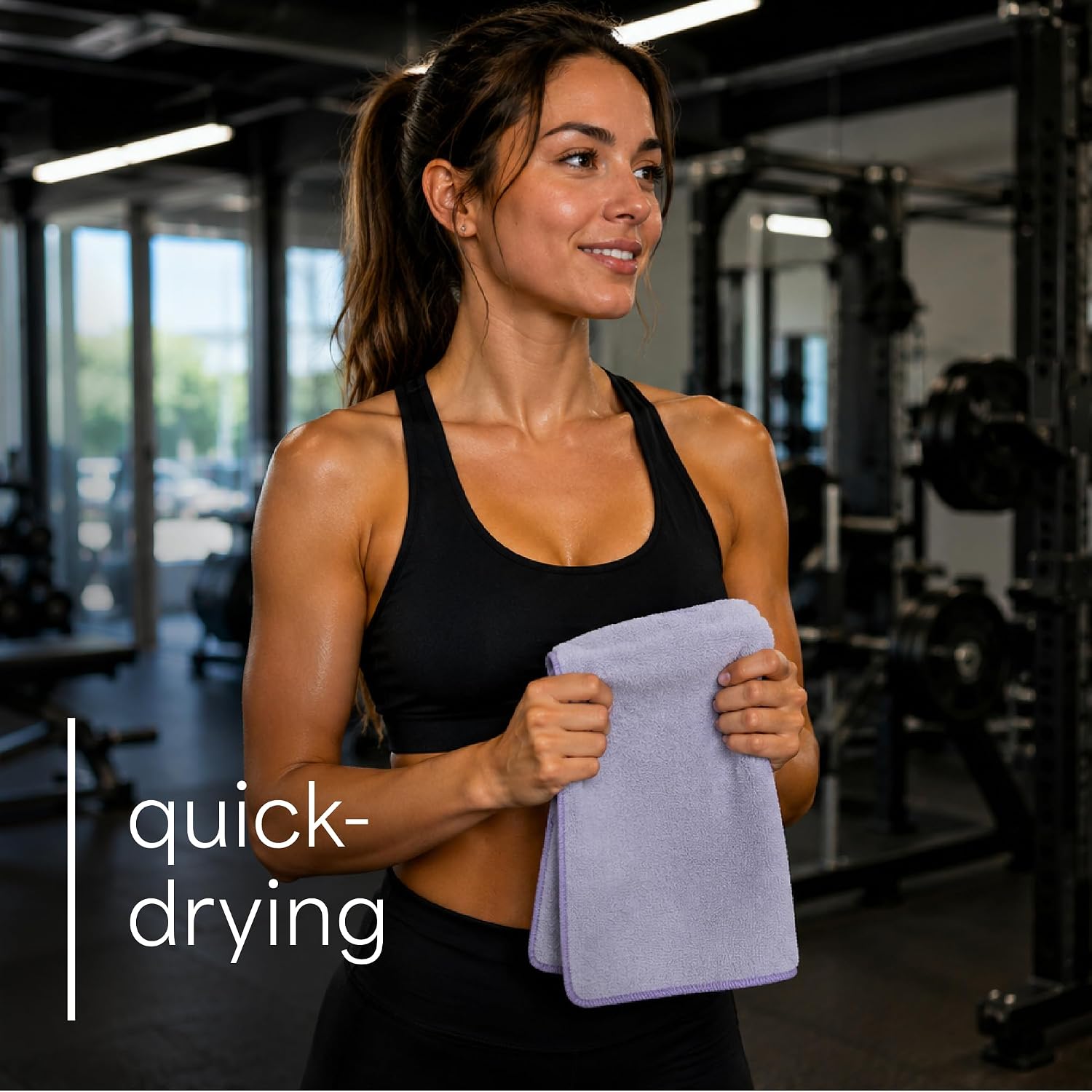 Detalle 2 de S&T INC. Microfiber Gym Towel 6-Pack