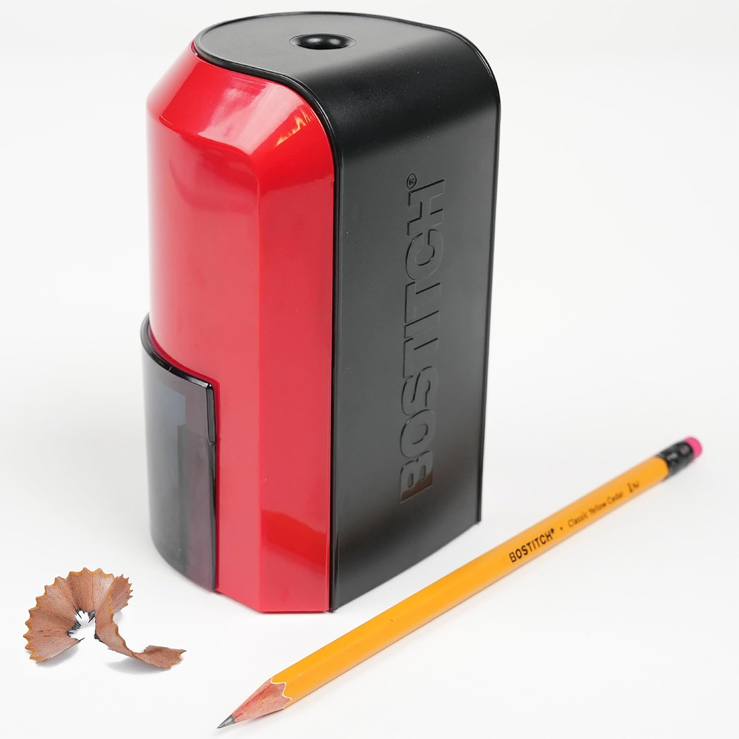 Detalle de Bostitch Vertical Electric Pencil Sharpener, Red