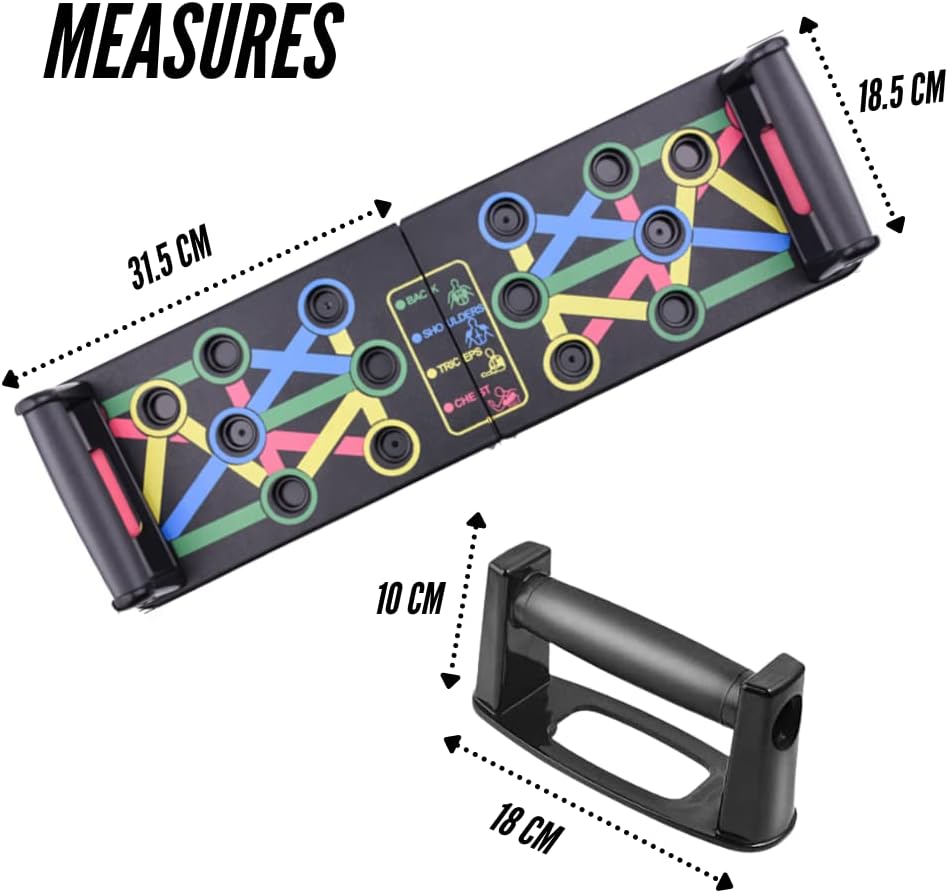 Thumbnail 4 de Barre Parallele per Flessioni con Maniglie Antiscivolo:-supporto stabile per allenamenti di forza