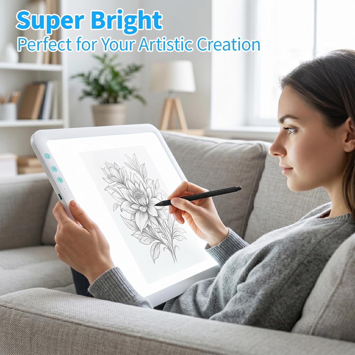 Thumbnail 6 de TOHETO A4 Rechargeable LED Light Pad 3500mAh