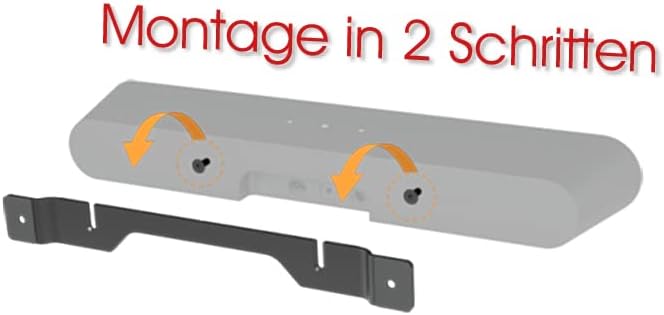 Thumbnail 4 de myWall Soundbar-Halterung HS26L für Sonos Ray – Slim Wandhalterung mit 14 mm Abstand