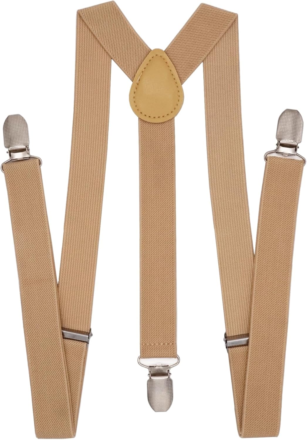 Detalle de NestNook Herren-Hosenträger, 2,5 cm breit – verstellbare Y-Form, atmungsaktiver Komfort