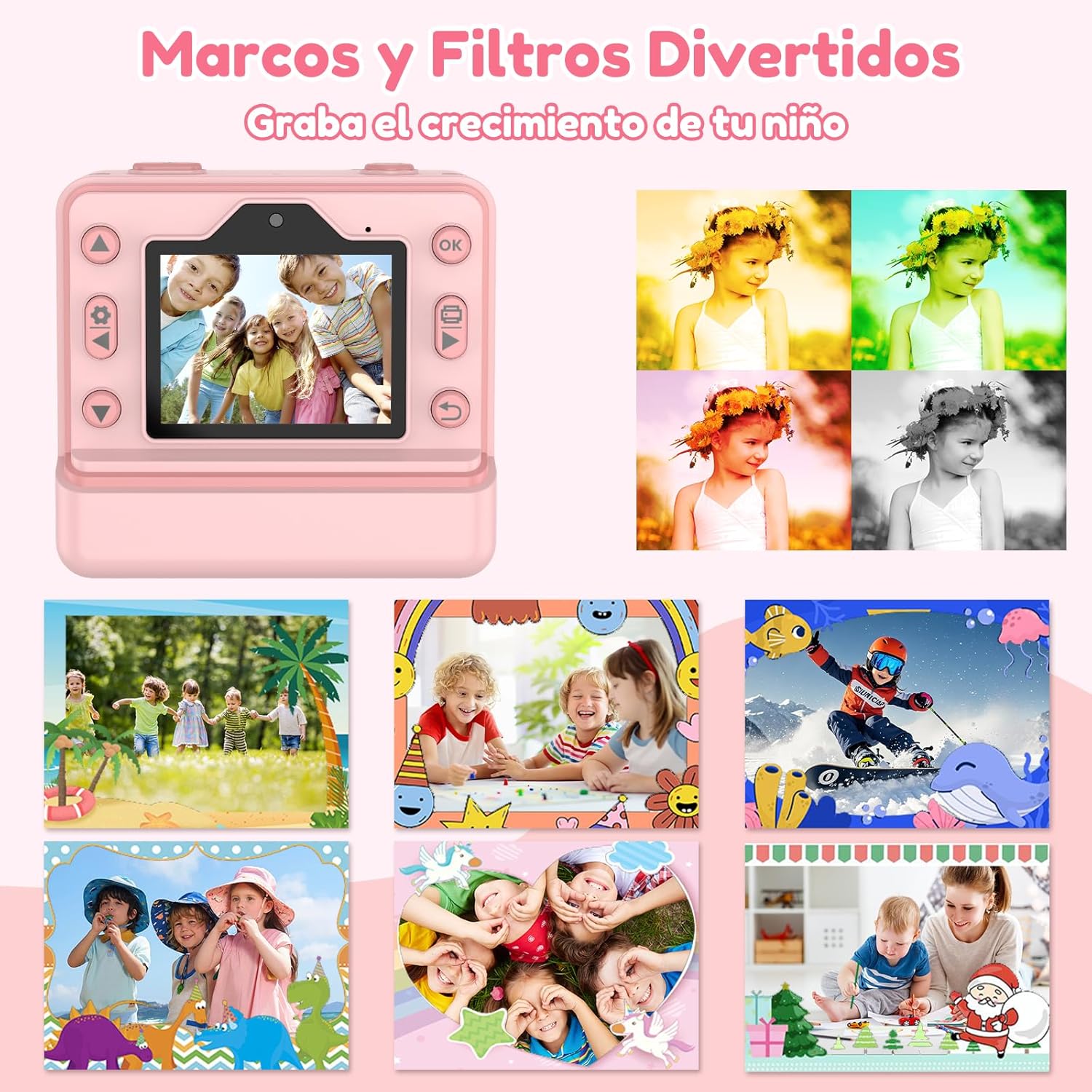 Thumbnail 2 de VSTKEN Camara Fotos Infantil Instantanea 32GB
