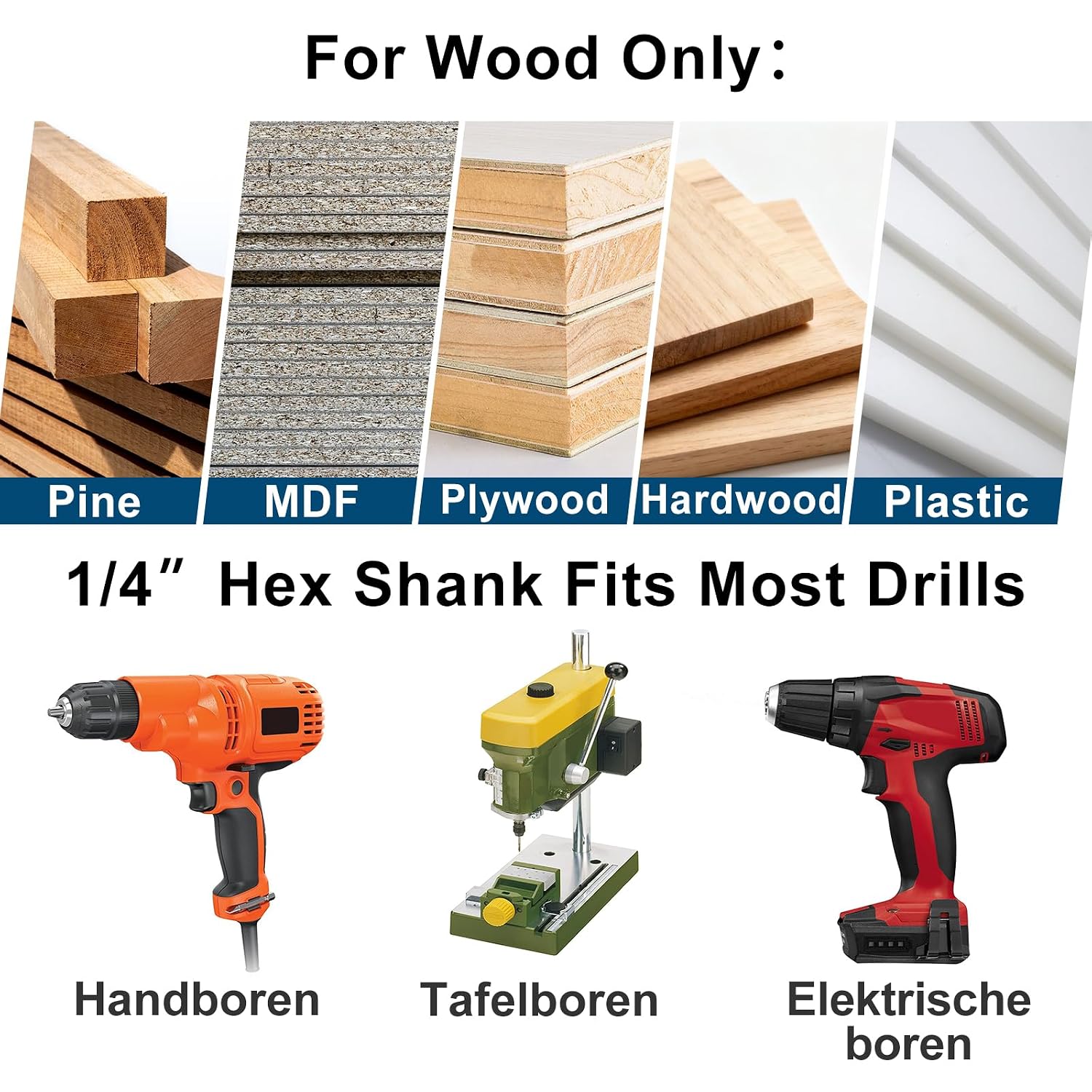 Thumbnail 5 de Lytool Hex Countersink Drill Bit Set 6.35mm ๐