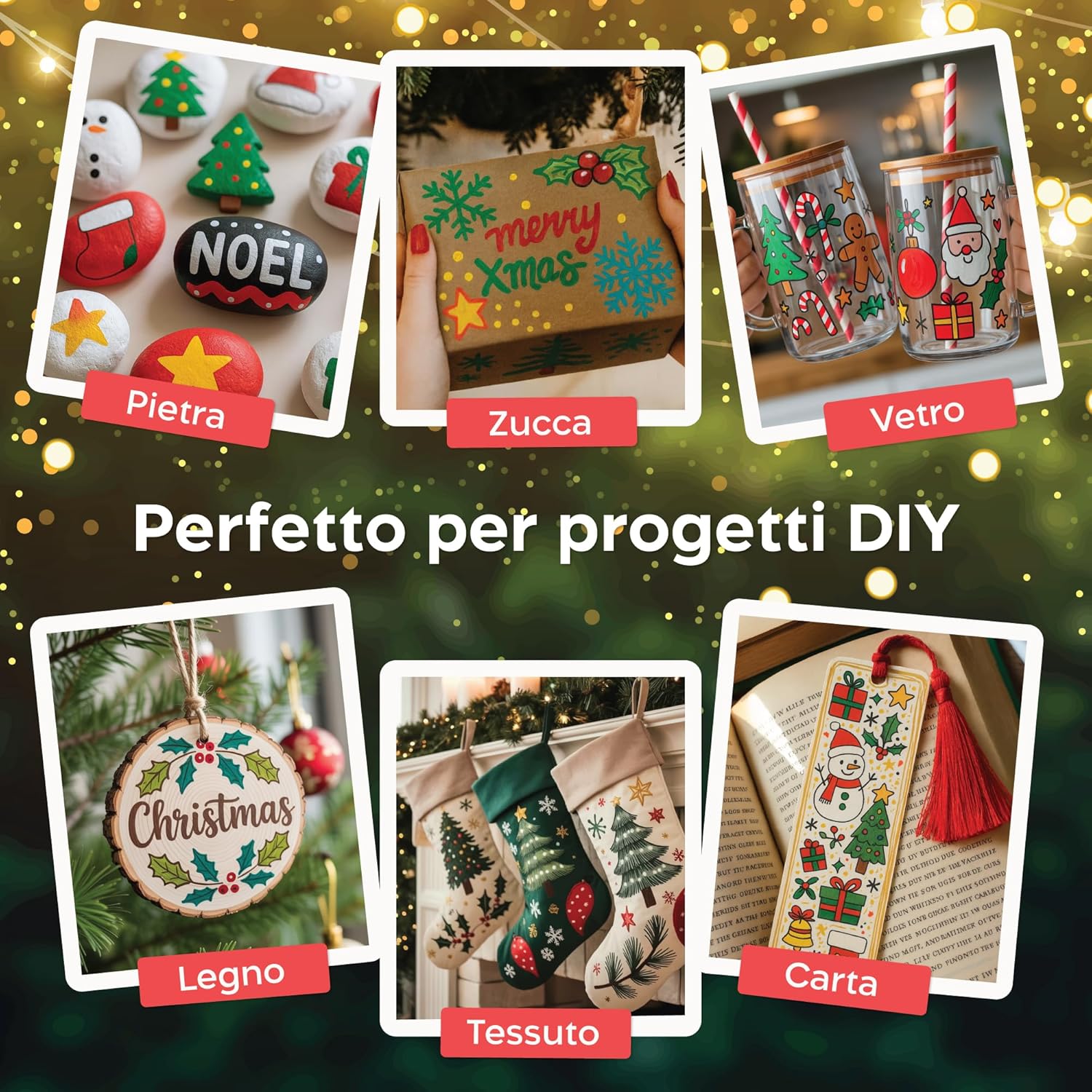 Thumbnail 4 de Zenacolor Pennarelli Acrilici a Doppia Punta Fine e Pennello, 48 colori – per superfici diverse e decorazioni