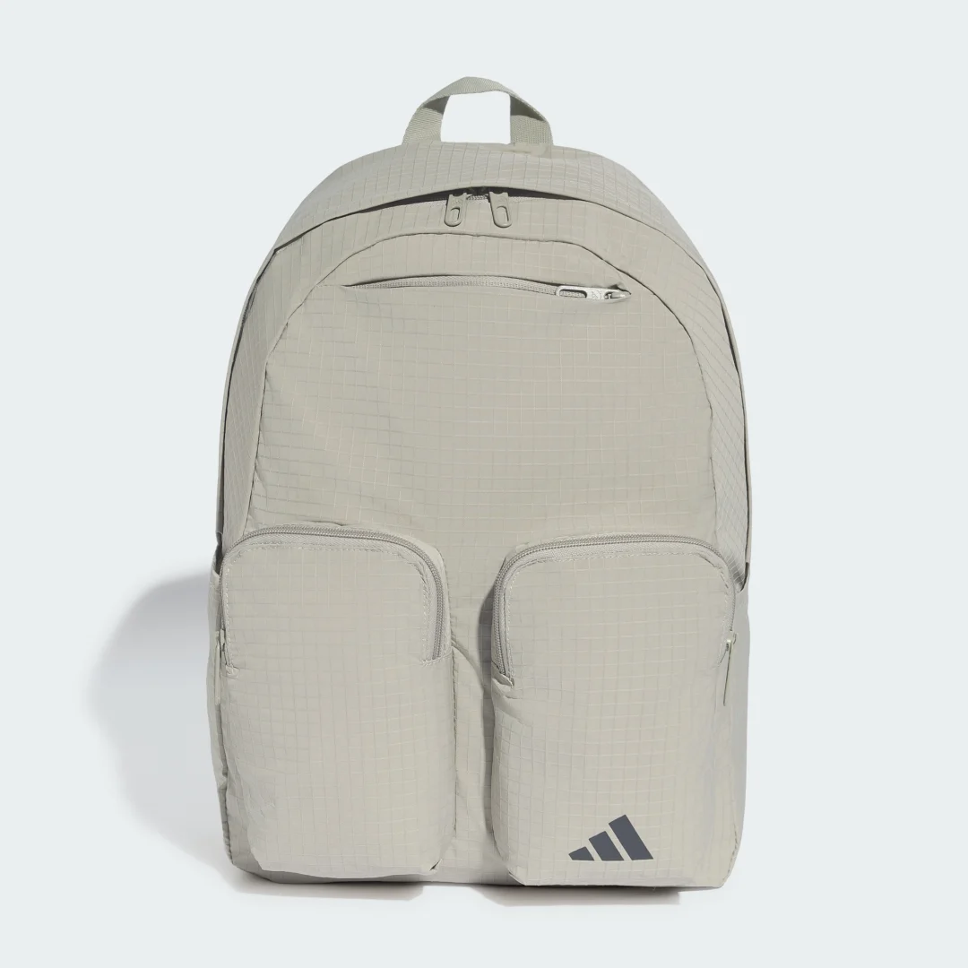Detalle de Mochila Essentials Back to Campus de adidas (marrón)