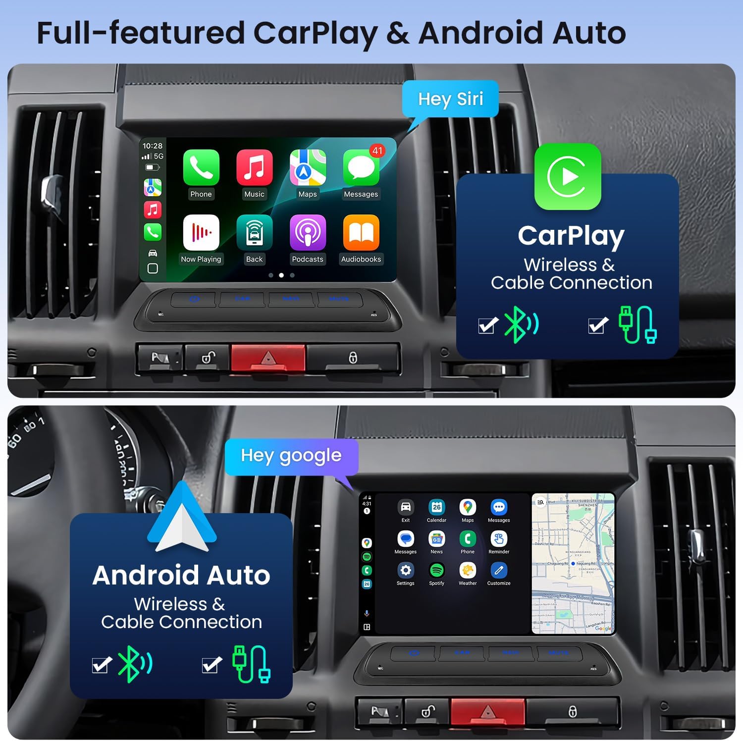 Thumbnail 6 de XTRONS 7" Android Car Stereo for Freelander 2 (2007-2012) with 4GB RAM, 64GB ROM, IPS HD Screen and 4G LTE