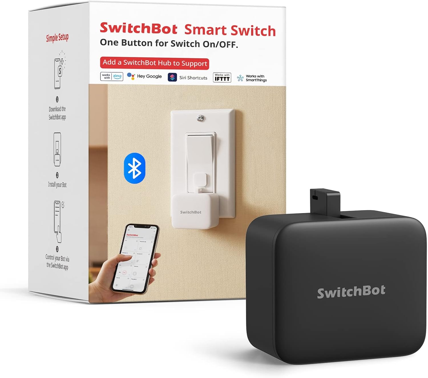 Detalle de SwitchBot Smart Switch Toggle 600 Tage