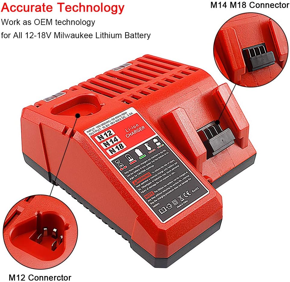 Thumbnail 2 de Milwaukee Rapid Charger Replacement M-12/M-18