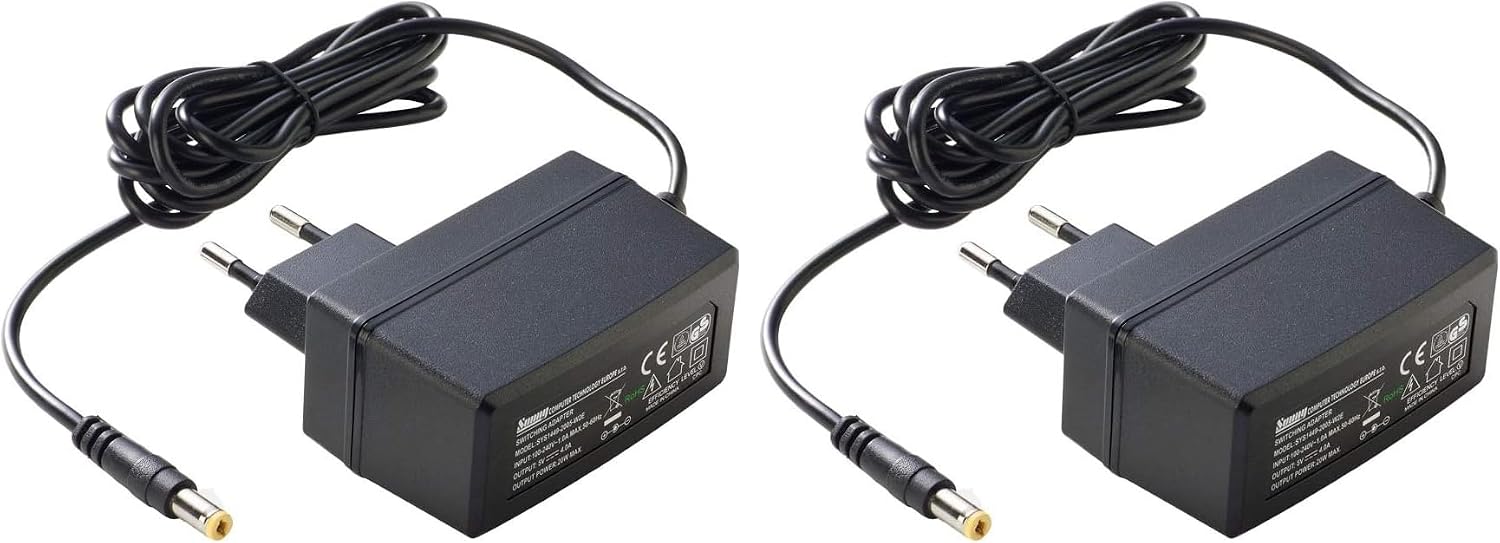 Thumbnail 2 de PremiumCord Alimentation Universelle 230V/5V/1,2A — Adaptateur Secteur AC/DC avec câble 1,5 m (5,5 mm & 2,1 mm)