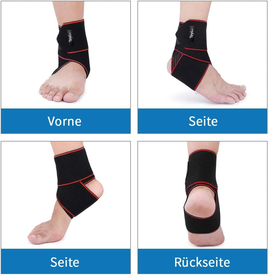 Thumbnail 6 de Teylam Sprunggelenkbandage für Fußball, 0,1 cm