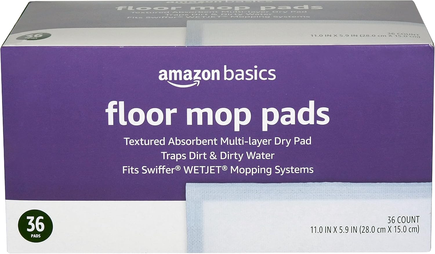 Amazon Basics Floor Mopping Pads 36 pack 🧹