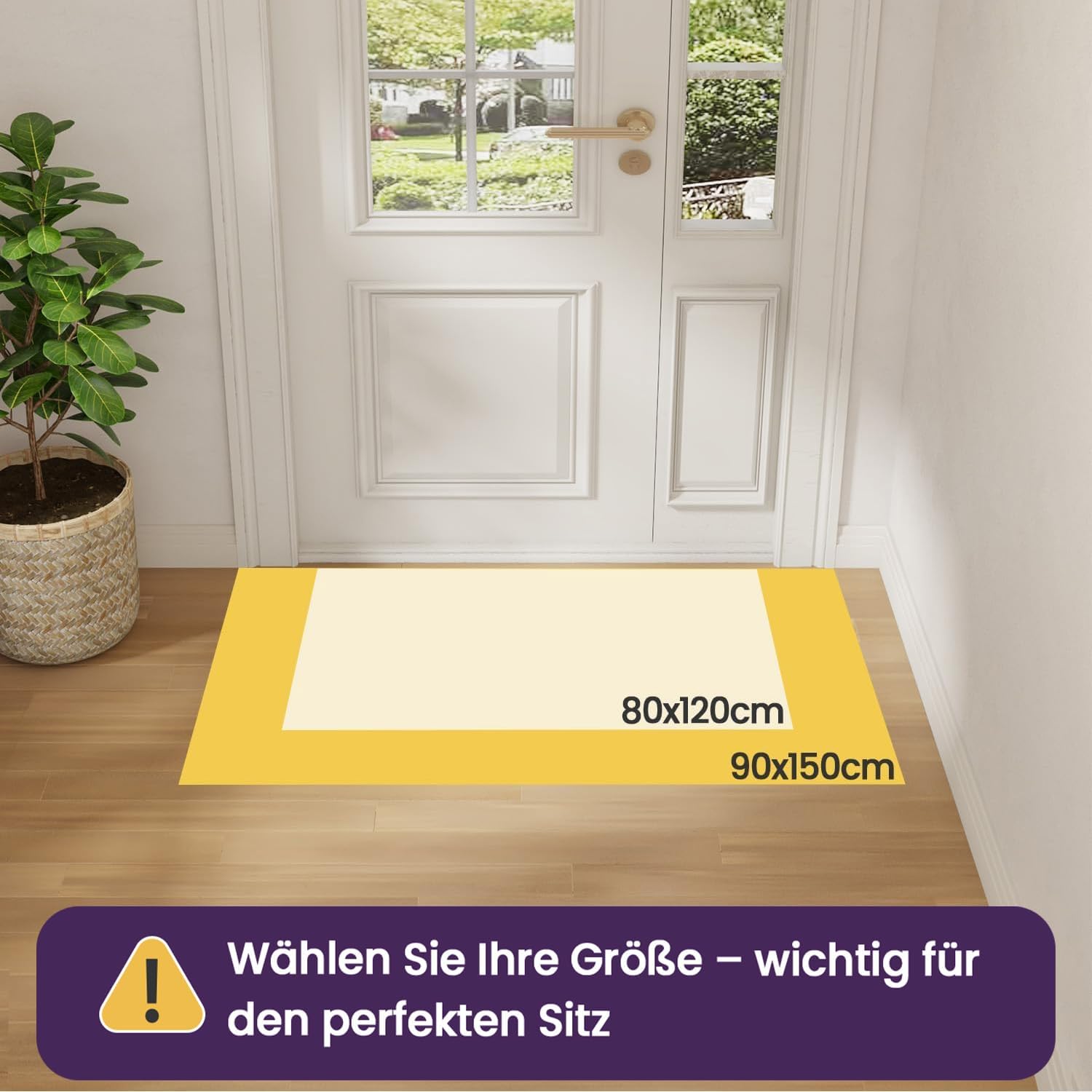 Thumbnail 1 de DEXI Fußmatte Innen 80 x 120 cm