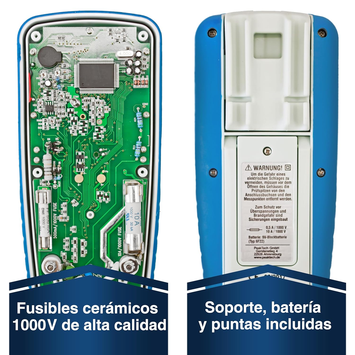 Thumbnail 5 de PeakTech 3360 Multímetro RMS 40.000 cuentas