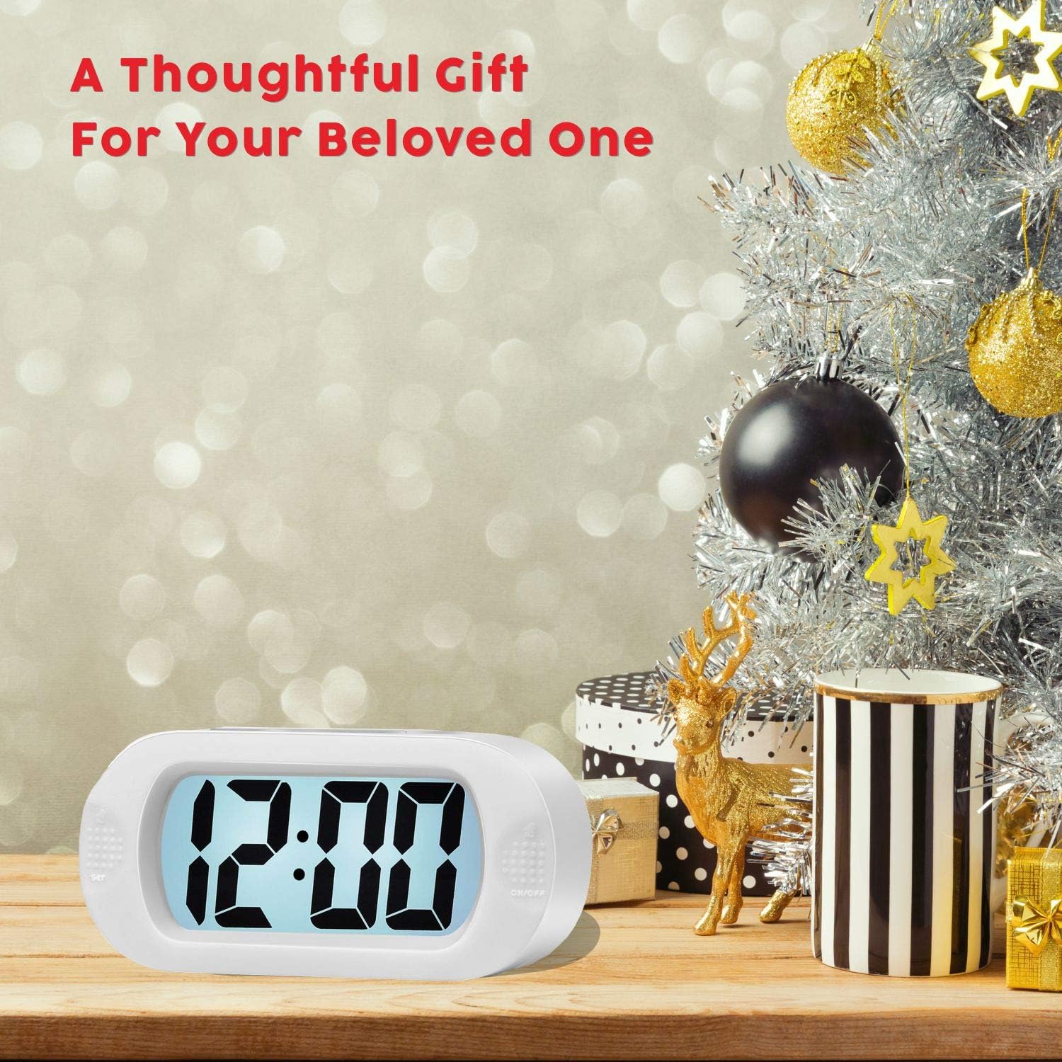 Thumbnail 6 de Plumeet Digital Alarm Clock 60s crescendo
