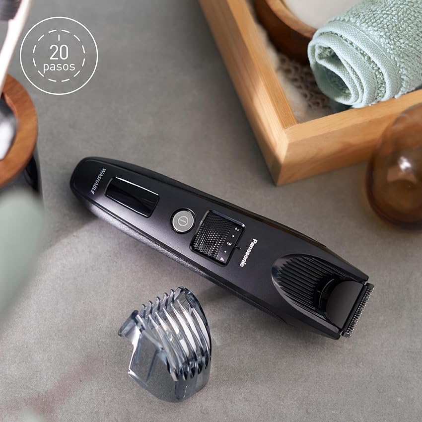 Thumbnail 6 de Panasonic ER-SB40-K803 Trimmer Barba, Inalámbrico y Resistente 💈