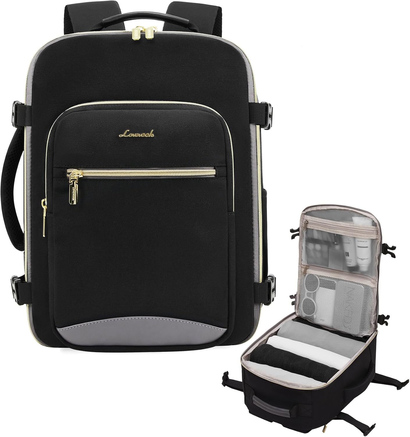 Detalle de LOVEVOOK Ryanair Cabin Bag 40x30x20 underseat backpack