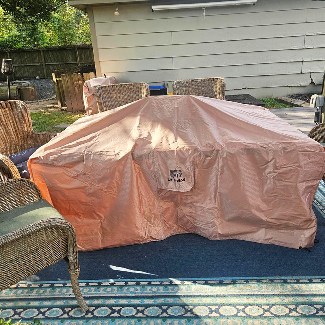 Thumbnail 6 de ONENESS Patio Furniture Set Cover, 74 x 47 x 29 in.
