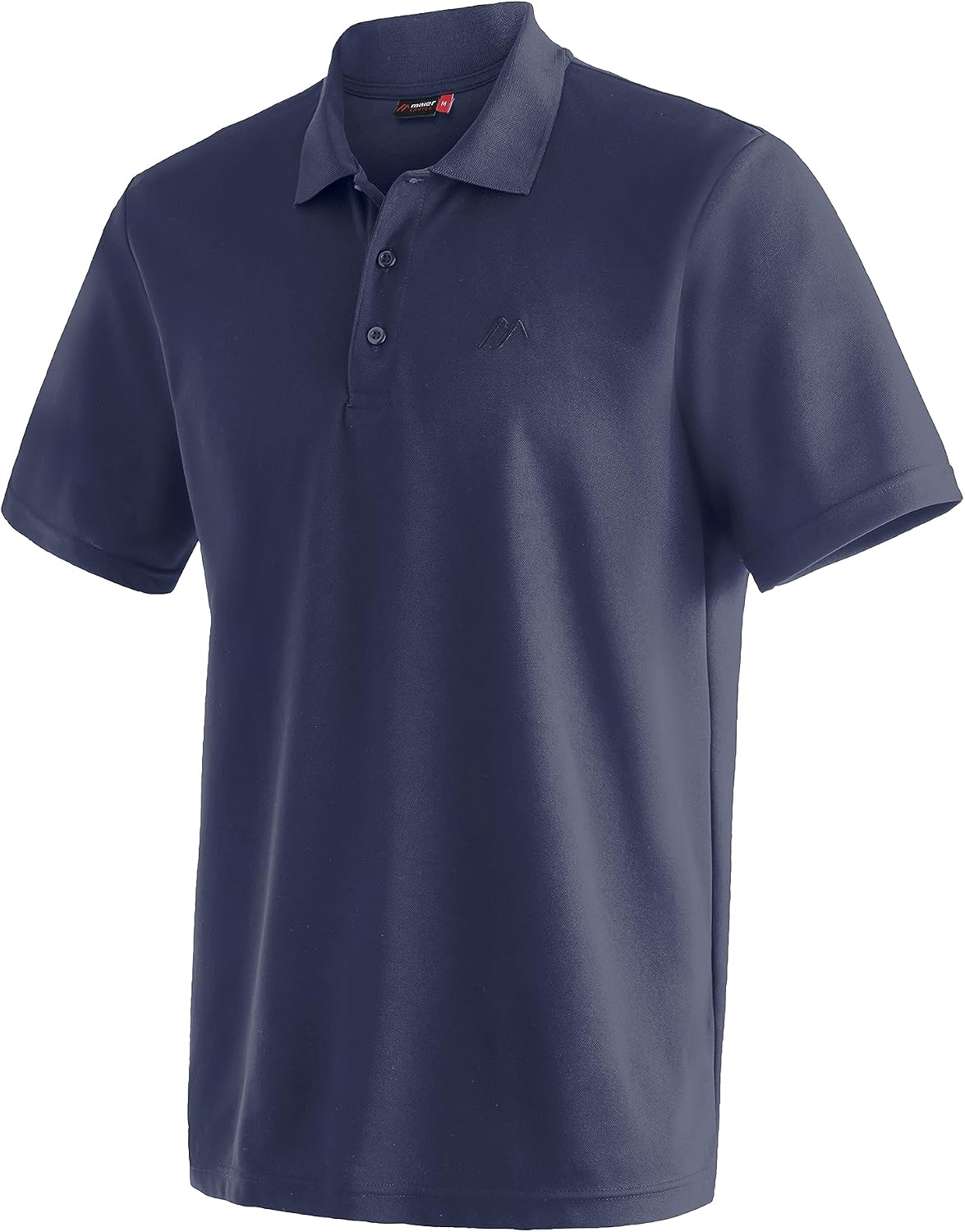 Detalle 2 de Maier Sports Ulrich Herren Poloshirt – leichter Piqué mit Dryprotec und NFC-Chip