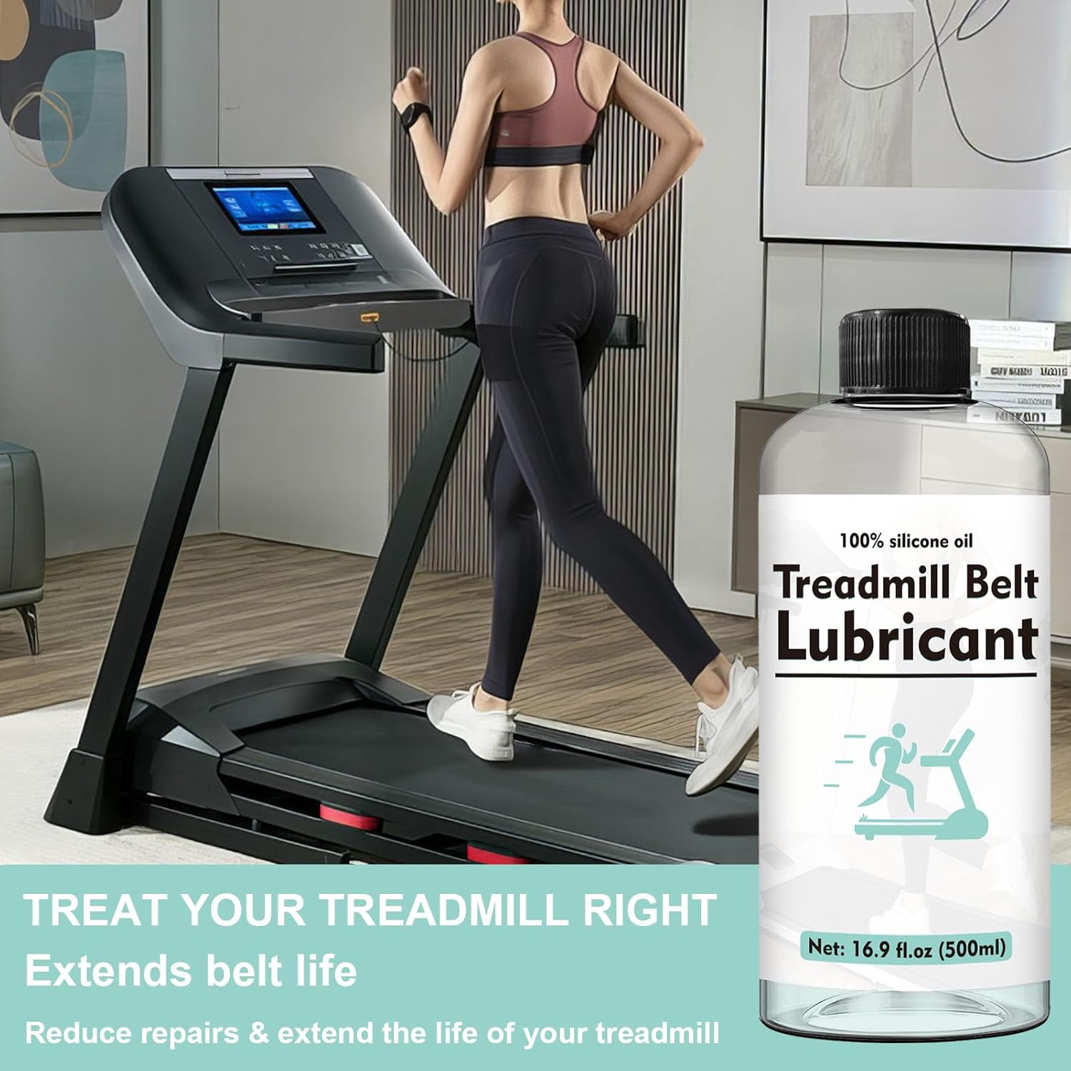 Thumbnail 3 de INNOVAYOU Huile Tapis de Course 500 ml : lubrifiant pour réduire friction et bruit