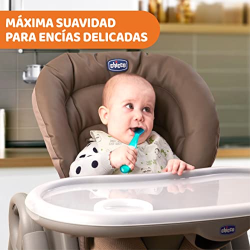 Detalle 2 de Chicco Cucharas de Silicona Suaves para Bebés